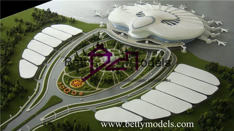 modelos arquitetônicos de aeroporto