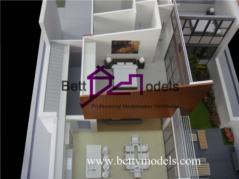 modelos arquitetônicos de interiores