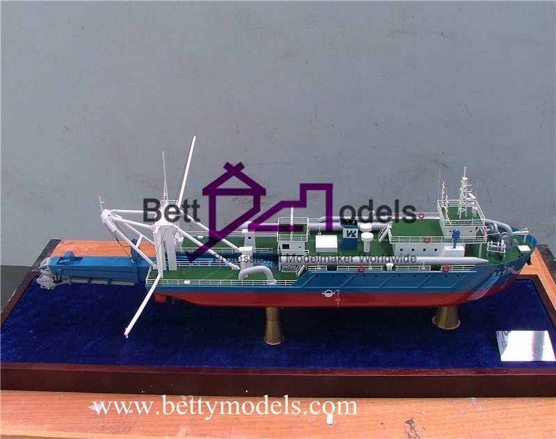 Modelo de navio industrial da Nigéria